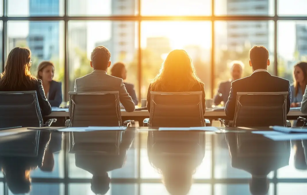 Board members meeting