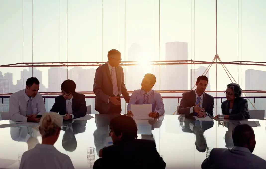 Business People Meeting and Working Together