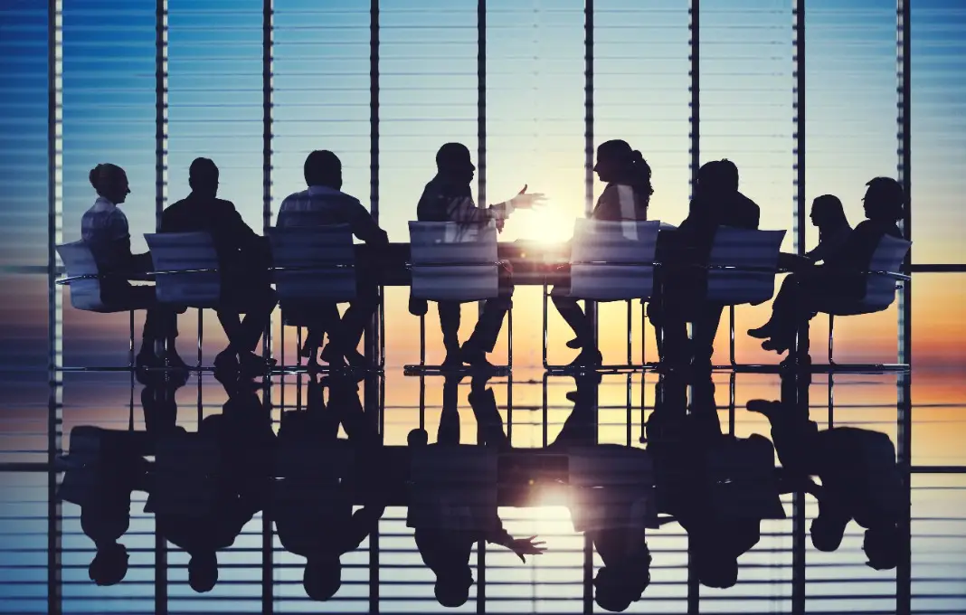 Business People Communication Office Meeting Room Concept