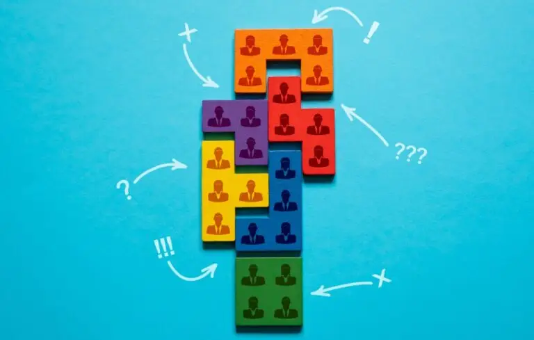 Colored blocks shifting around